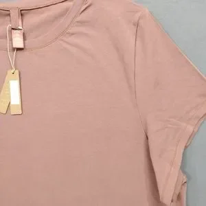 SKIMS | Tops | Skims Stretch Cotton Tee Color Rose Clay Size